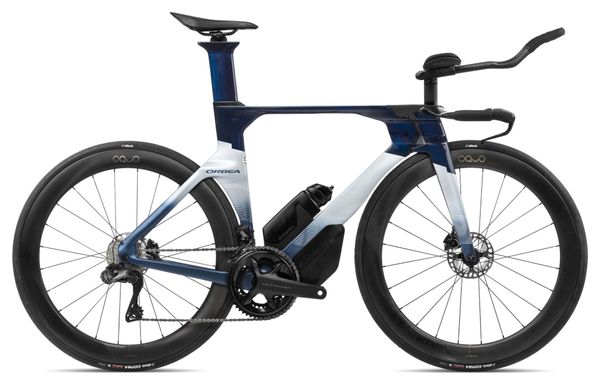 Orbea Ordu M20iLTD Triatlonfiets Shimano Ultegra Di2 12S 700 mm Blauw Koolstof Zicht Moondust 2024