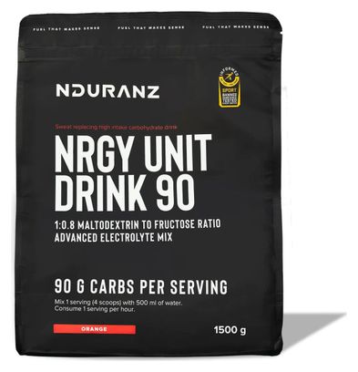 Boisson d'effort Nrgy 90 Nduranz orange