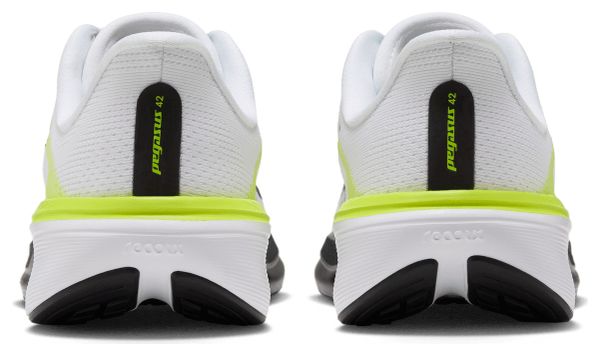 Nike Pegasus 42 hardloopschoenen, wit/geel, voor kinderen