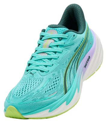 Puma x Hyrox Velocity Nitro 5 Laufschuhe, grün, für Damen