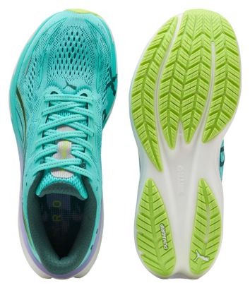 Puma x Hyrox Velocity Nitro 5 Laufschuhe, grün, für Damen