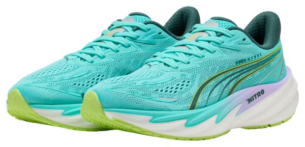 Puma x Hyrox Velocity Nitro 5 Laufschuhe, grün, für Damen