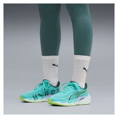 Puma x Hyrox Velocity Nitro 5 Laufschuhe, grün, für Damen