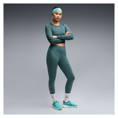 Puma x Hyrox Velocity Nitro 5 Laufschuhe, grün, für Damen