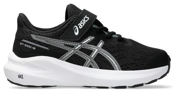 Asics GT-1000 13 PS Hardloopschoenen Zwart/Wit Kind