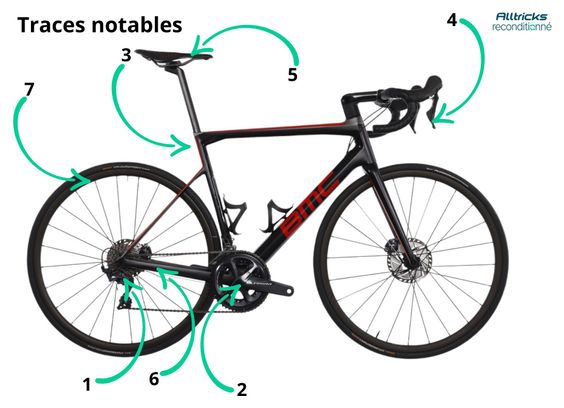 Produit Reconditionné - Vélo Route BMC Teammachine SLR01 Shimano Ultegra 11V Noir 2019