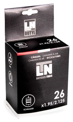 Chambre à air ELTIN 26 x 1.95/2.125 Valve Schrader 40 mm