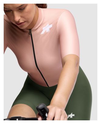 Maillot de manga corta Assos Uma GT S11 EVO rosa para mujer