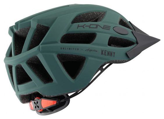 Kenny K-One Helm Donker Blauw Groen 2021