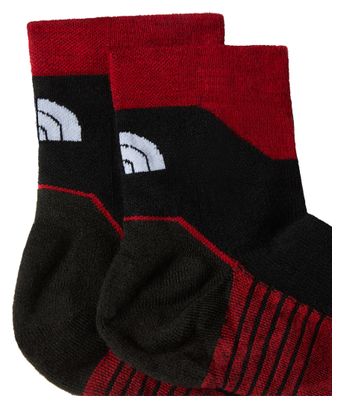 The North Face Hiking Quarter Socks Red