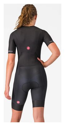 Combinaison Trifonction Castelli Femme Top Free Speed 3 Femme MC Noir