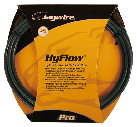 Jagwire Hyflow Universal Hydraulikschlauch - Schwarz