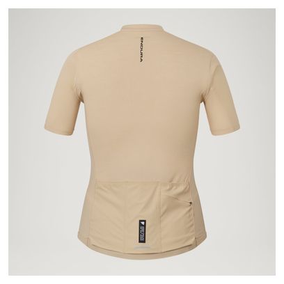 Maglia a maniche corte Endura Alltrack Ride beige da uomo