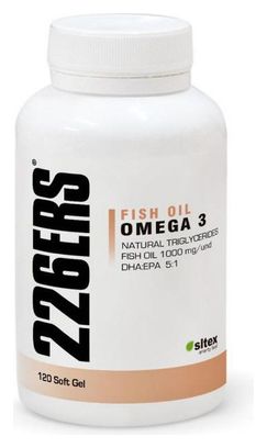 226ers Aceite de Pescado Omega 3 Suplemento Dietético 120 Unidades