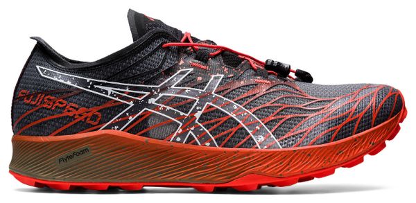 Asics FujiSpeed Running Schuhe Schwarz Orange