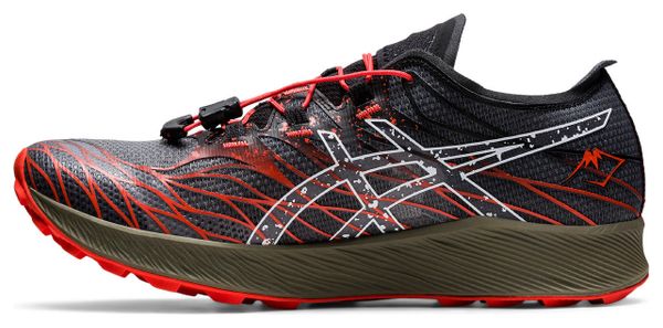 Zapatillas Asics FujiSpeed Running Negro Naranja