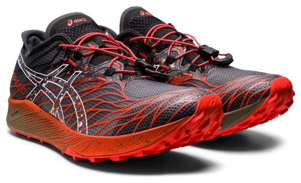 Zapatillas Asics FujiSpeed Running Negro Naranja