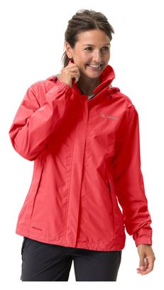 Veste Imperméable Femme Vaude Escape Light Rouge