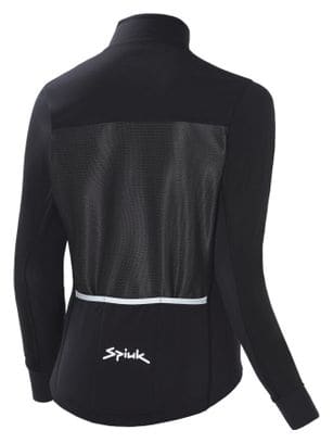 Spiuk Women's Membrane Anatomic Long Sleeve Jacket Black/Pink