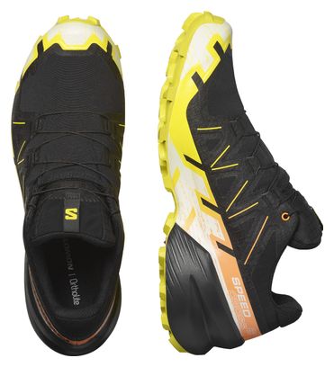 Trail Running Shoes Salomon Speedcross 6 GTX Black Yellow