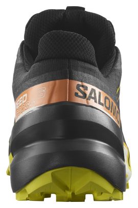 Chaussures Trail Salomon Speedcross 6 GTX Noir Jaune Homme