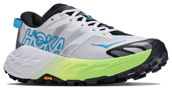 Zapatillas de trail Hoka Speedgoat 7 Blanco/Verde/Azul para mujer