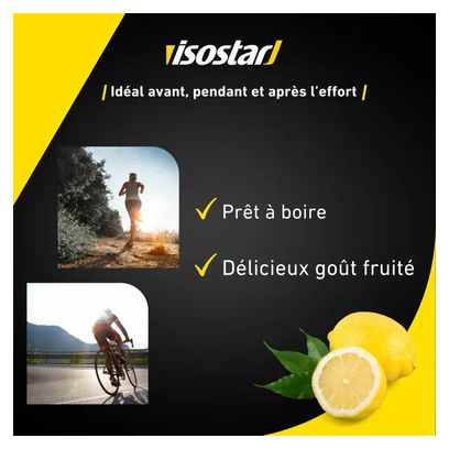  Boisson isotonique Isostar Fast Hydratation Citron - 500ml