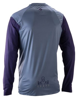 Maillot Manches Longues Leatt Trail 3.0 Bleu Homme