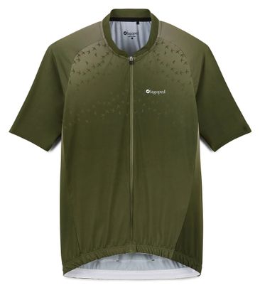 Maglia a maniche corte Lagoped Carduelis verde da uomo
