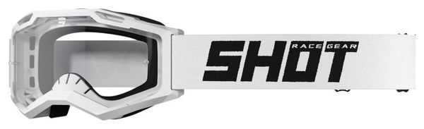  Shot Assault 2.0 Mask White Glossy 