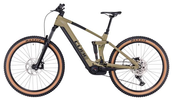Cube Stereo Hybrid 160 HPC Race 625 27.5 Electric Full Suspension MTB Shimano Deore 12S 625 Wh 27.5'' Olive Green 2023