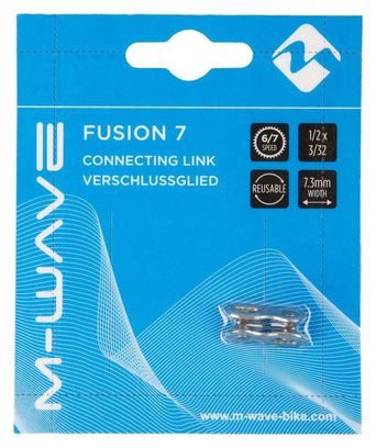 M-WAVE Maillon De Chaîne 6/7 Vitesses Fusion