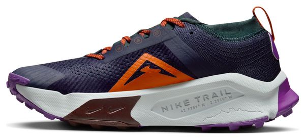 Chaussures de Trail Running Nike ZoomX Zegama Trail Bleu Violet Orange