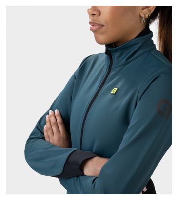Giacca a maniche lunghe Alé Future Warm Donna Verde
