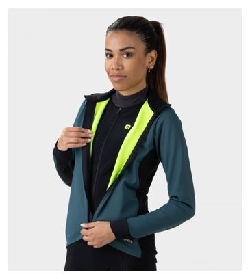 Giacca a maniche lunghe Alé Future Warm Donna Verde