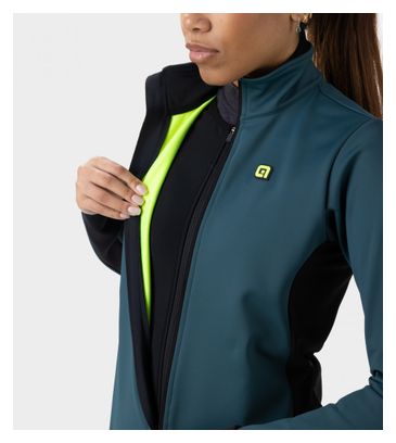 Giacca a maniche lunghe Alé Future Warm Donna Verde