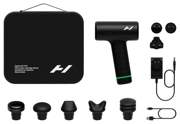 Pistola de masaje Hyperice Hypervolt 3 Pro