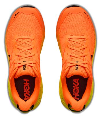 Hoka Challenger 8 trailschoenen voor heren, oranje/geel