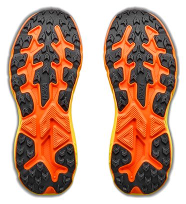 Hoka Challenger 8 trailschoenen voor heren, oranje/geel