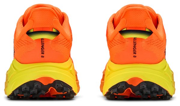 Hoka Challenger 8 trailschoenen voor heren, oranje/geel