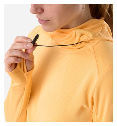 T-Shirt Millet Intense Safe And Warm Jaune Femme