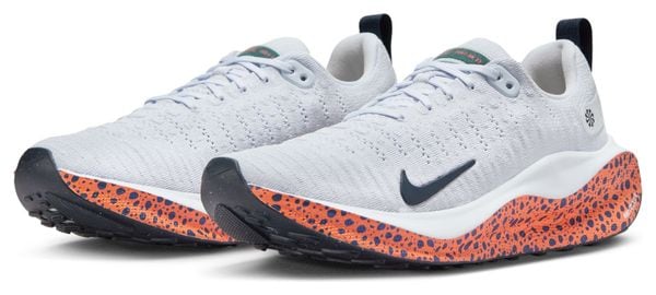 Nike InfinityRN 4 Electric White/Orange Hardloopschoenen voor dames