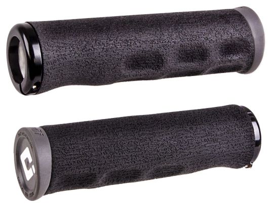 Poignées ODI F-1 Series Dread Noir / Lock Noir
