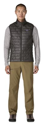 Chaqueta de pluma sin mangas Patagonia Nano Puff Negro, Hombre