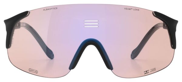Lunettes Alba Optics Jumbo Noir Vzum F-Lens Flamingo