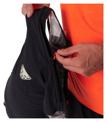 Mochila de hidratación Dynafit Trail 6, negra, unisex