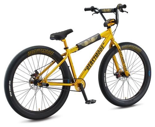 SE Bikes Beast Mode Ripper 27.5''+ Wheelie Bike Golden 2022