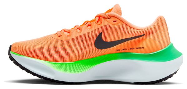 Chaussures Running Nike Zoom Fly 5 Orange Femme