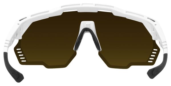 Scicon Sports Aeroshade Kunken Lunettes De Soleil De Performance Sportive (Scnpp Multimireur Bronze/Luminosité Blanche)