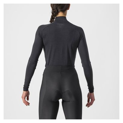 Sous-Maillot Femme Castelli Manches Longeus Bandito Wool Noir